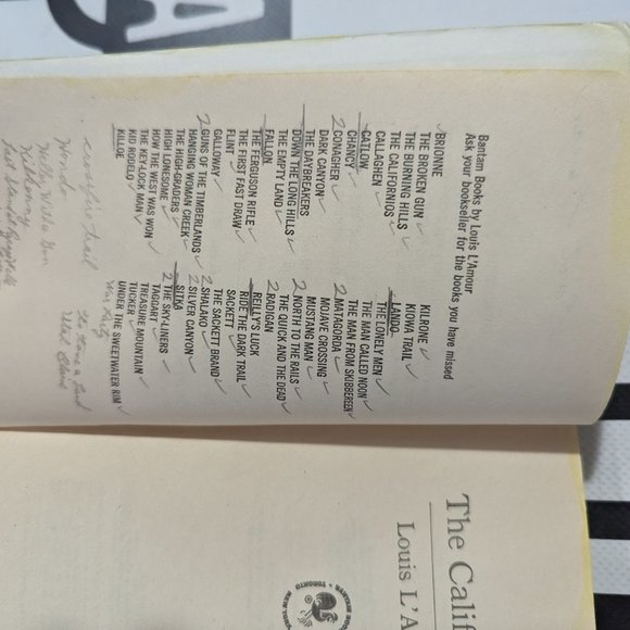 The Californios by Louis L'Amour 1974 Paperback - Used - Picture 5 of 8